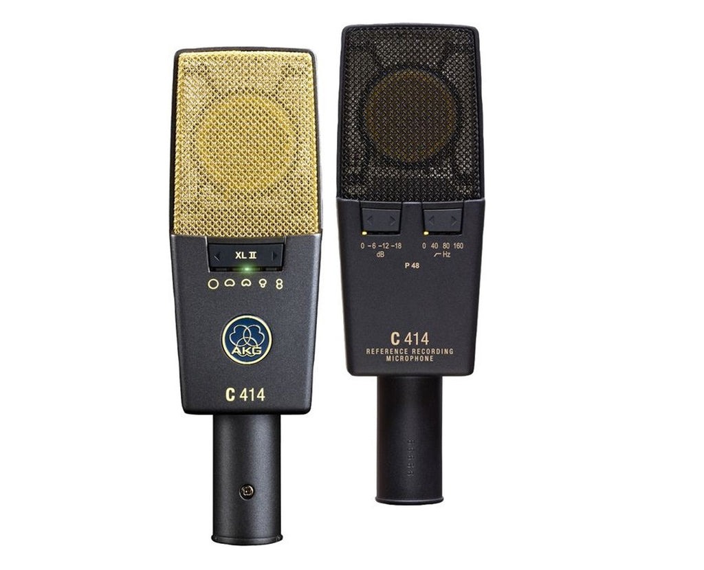 AKG C414 with multiple polar patterns