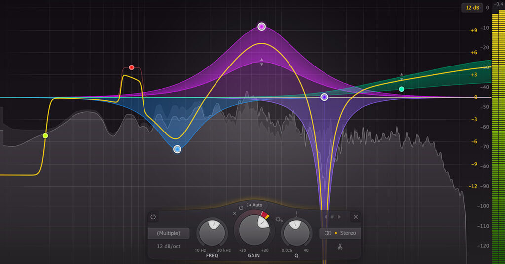 FabFilter Pro-Q 3, an essential tool for a re-recording mixer