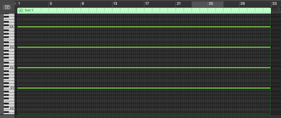 Building Shepard Tones in Logic Pro