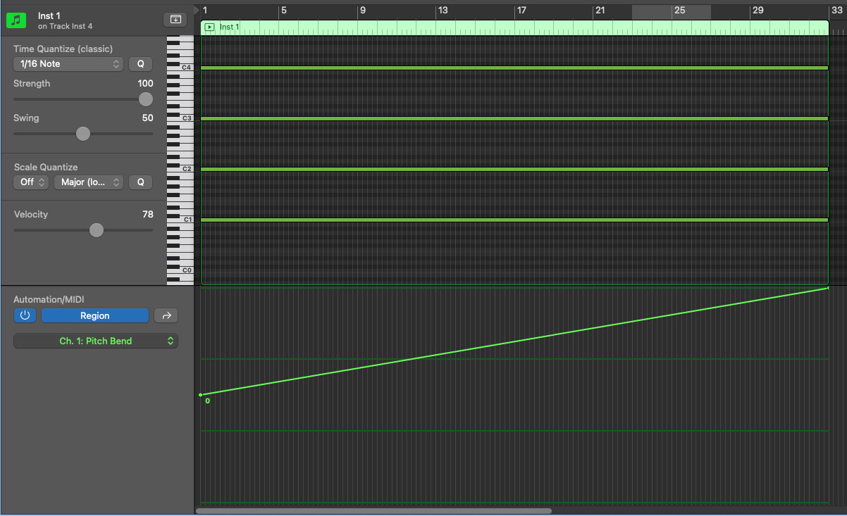 Building Shepard Tones in Logic Pro