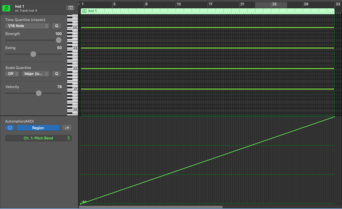 Building Shepard Tones in Logic Pro