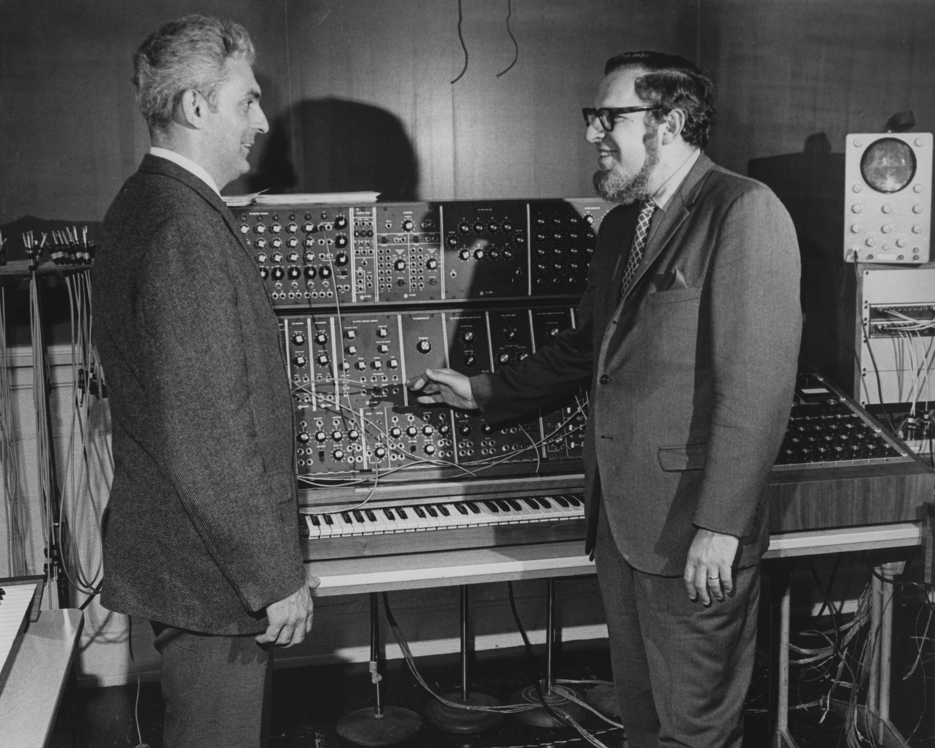 Robert Moog and Herb Deutsch