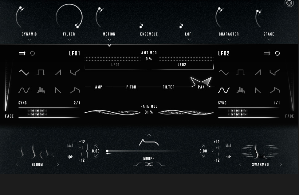 Folds by Voids & Vista Motions