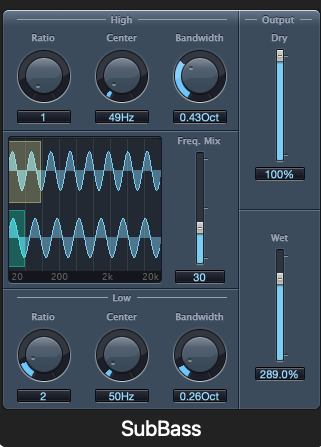 Logic Pro Sub-bass