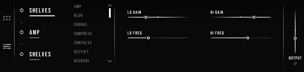 Frames Character section