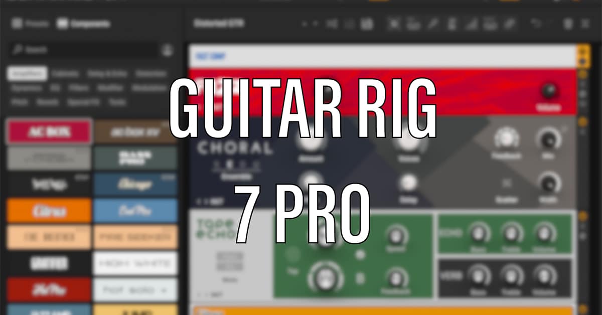 Guitar Rig 7 Pro featured