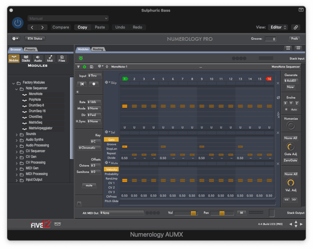 Numerology GUI