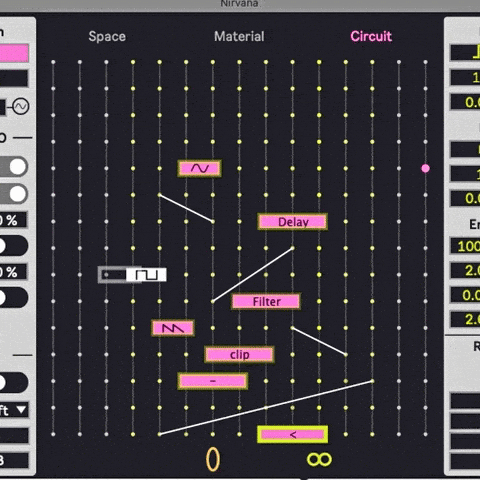 Nirvana - Inspiring New Max for Live Device for Musically Controllable Feedback (review + 29 examples) 12 GIF 7 (cute buzzer)