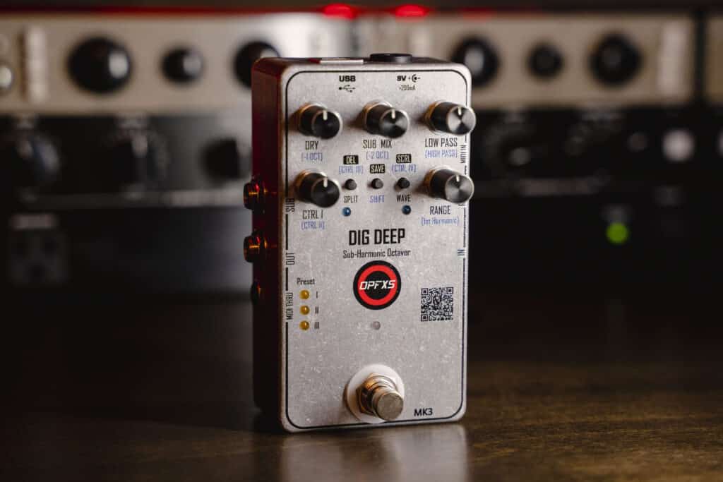 OPFXS Dig Deep MK3 - A Powerful Sub Octave Generator 2 opfxs-dig-deep-wide