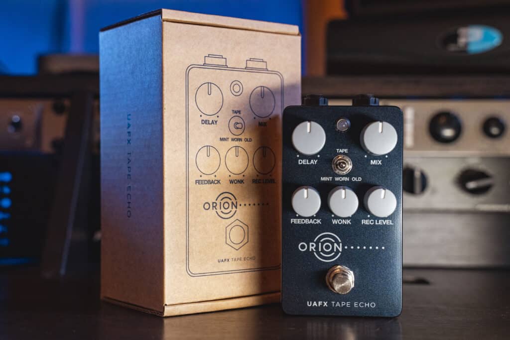 【未使用】UAFX Orion Tape Echo Universal Audio UAFX Orion Tape Echo Pedal | Long & McQuade