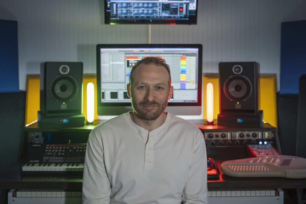Ian in Studio