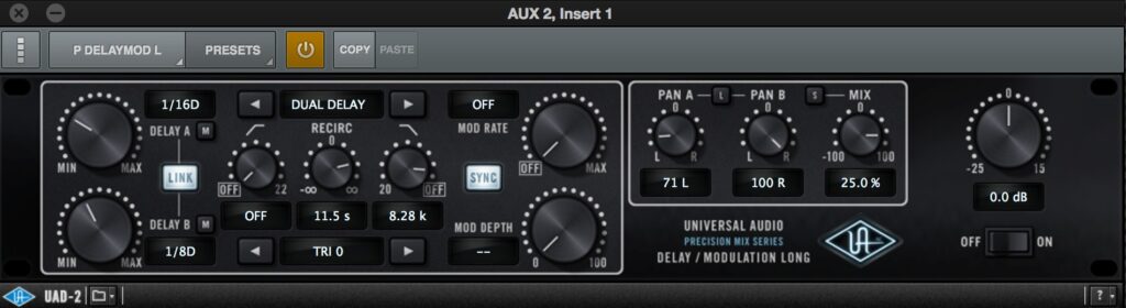 knob★UNIVERSAL AUDIO UAFX STARLIGHT★ Universal Audio UAFX Starlight Echo Station Delay Pedal | Sweetwater