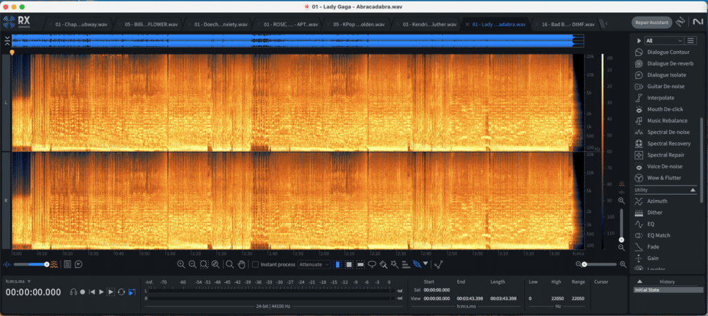 2026 Grammy Mastering Analysis: A Closer Look at the LUFS, Loudness, and Dynamics of the Record of the Year Nominees 20 abra izotope