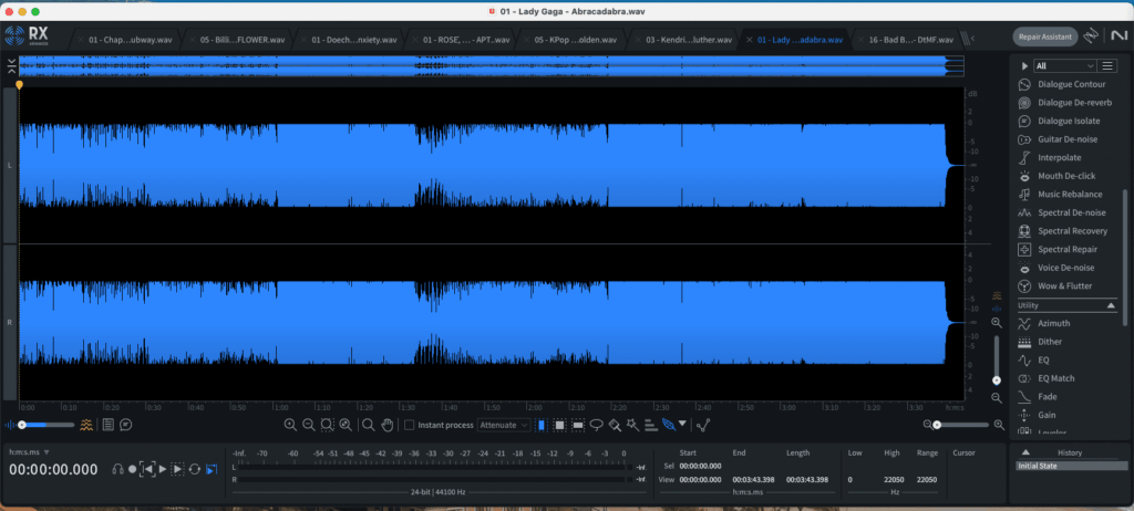 2026 Grammy Mastering Analysis: A Closer Look at the LUFS, Loudness, and Dynamics of the Record of the Year Nominees 19 abra izotopewav e1769367568134