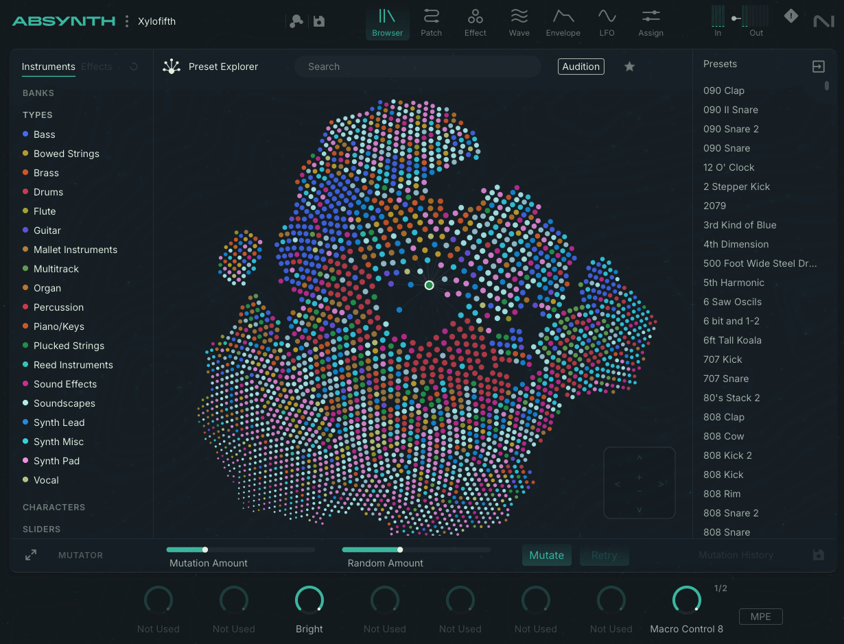 Absynth 6 just released and it is Stunning! 2 Absynth 6 browser page