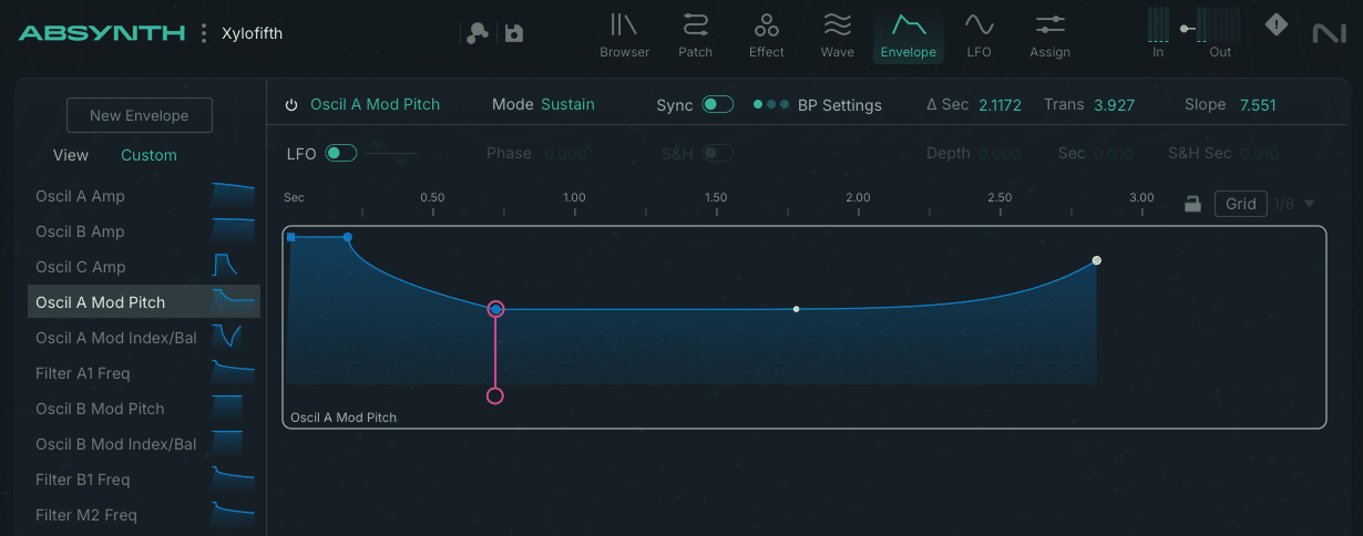 Absynth 6 just released and it is Stunning! 14 Absynth 6 envelopes page