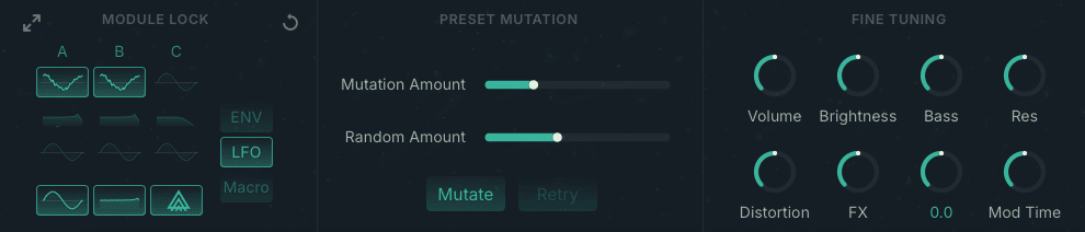 Absynth 6 just released and it is Stunning! 6 Absynth 6 mutator controls