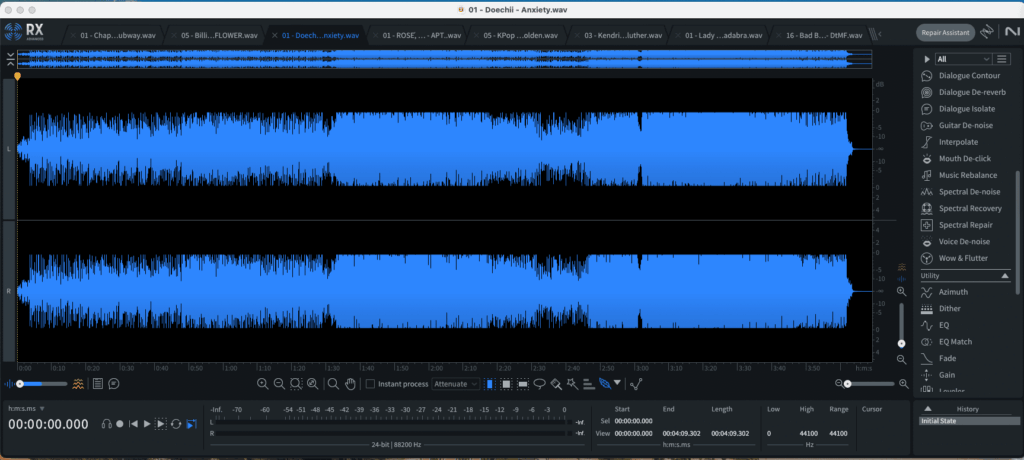 2026 Grammy Mastering Analysis: A Closer Look at the LUFS, Loudness, and Dynamics of the Record of the Year Nominees 11 anxiety izotopewav e1769367430969