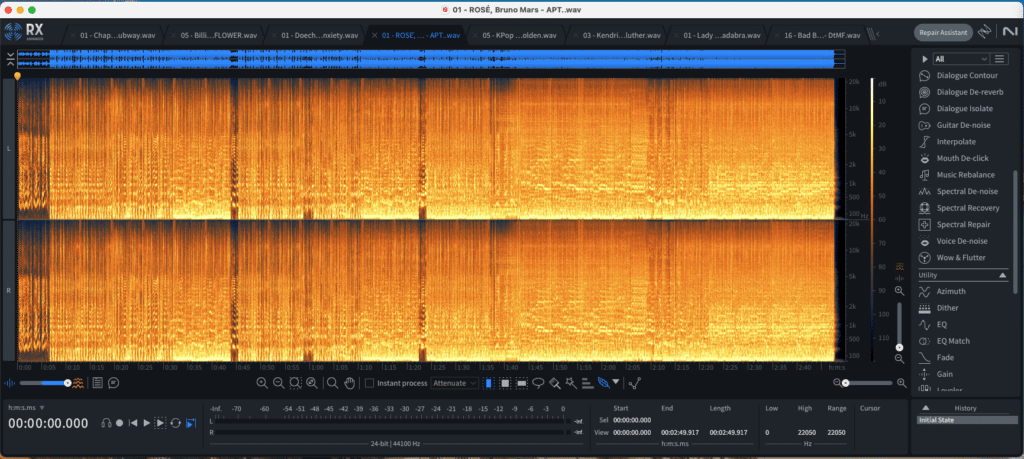 2026 Grammy Mastering Analysis: A Closer Look at the LUFS, Loudness, and Dynamics of the Record of the Year Nominees 32 apt izotope
