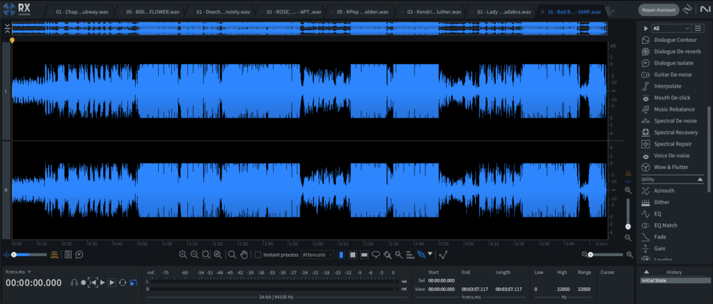 2026 Grammy Mastering Analysis: A Closer Look at the LUFS, Loudness, and Dynamics of the Record of the Year Nominees 3 dtmf izotopewav e1766438743223