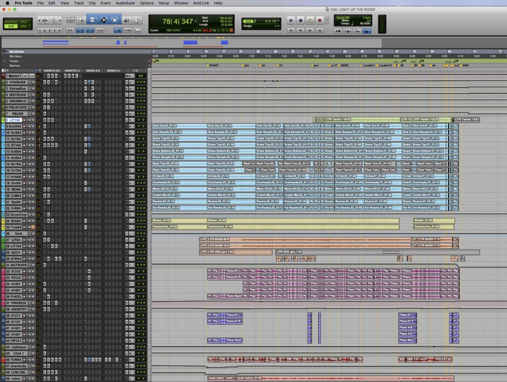 Mixing vs Mastering - A Complete Guide for Musicians and Producers (+ Audio Examples) 4 pro-tools-session-mix