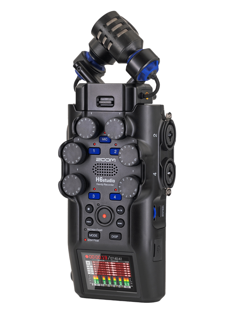 Multiple A/D Converters in 32-Bit Float Recording (follow-up) 2 Zoom H6studio