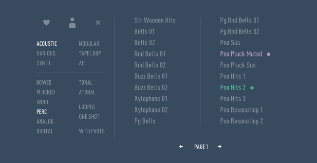 OUTLINES - Fantastic New Kontakt Instrument from THEPHONOLOOP (review + examples) 7 Outlines source menu