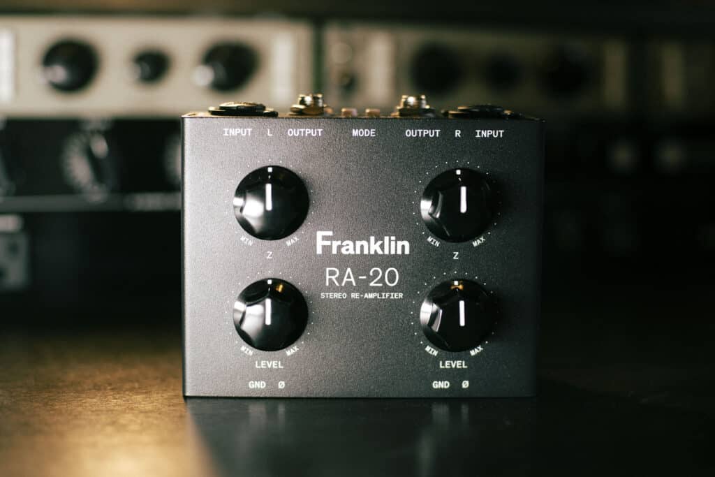 Franklin Audio RA-20 Review: Add Color and Dimension To Your Tracks With Powerful Stereo Re-Amping 2 franklin-audio-ra-20-review-main